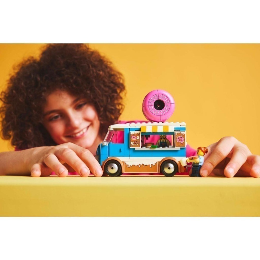 ［想樂］全新 樂高 LEGO 60452 City 城市 甜甜圈車-細節圖8