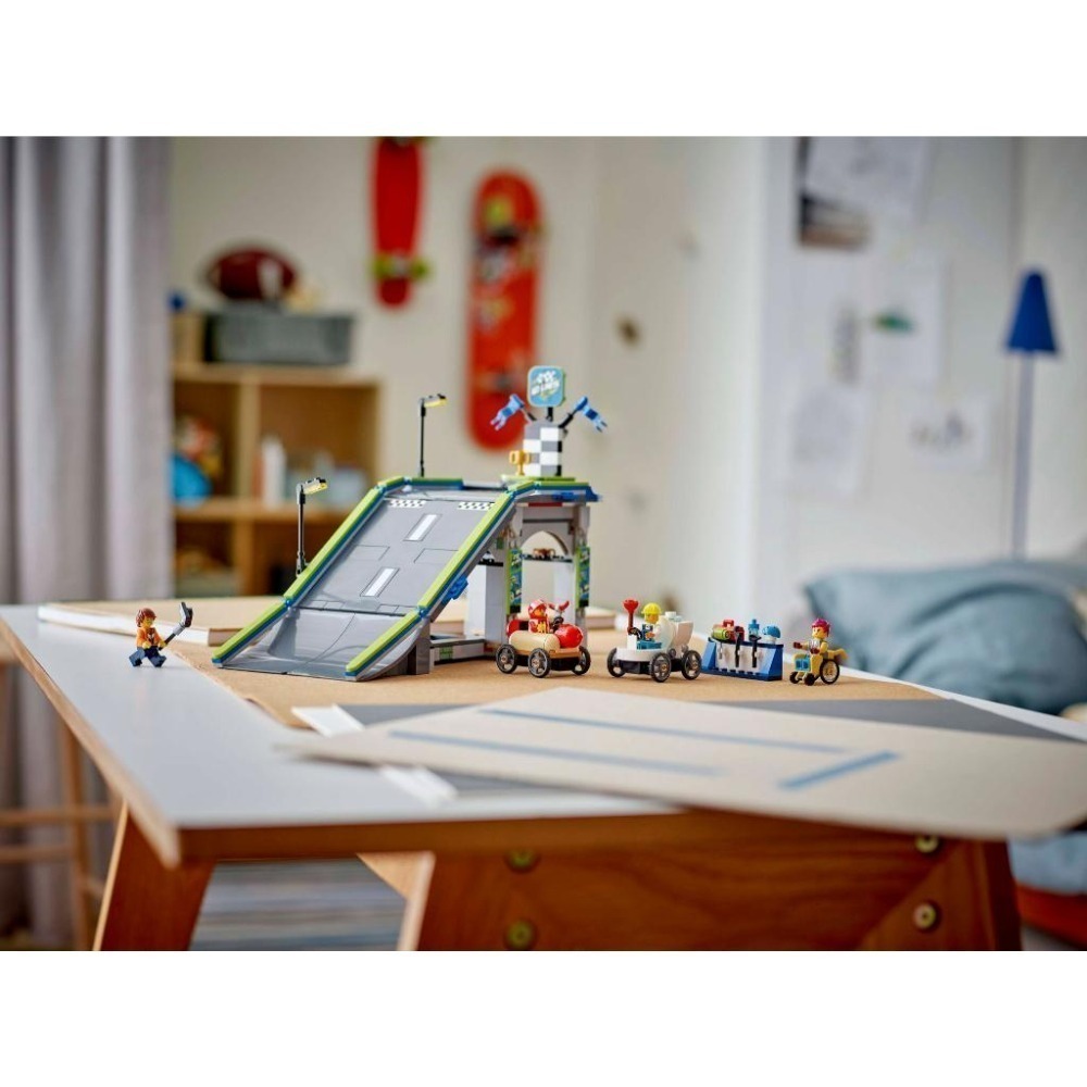 ［想樂］全新 樂高 LEGO 60460 City 城市 沒有極限：賽車坡道賽道-細節圖9