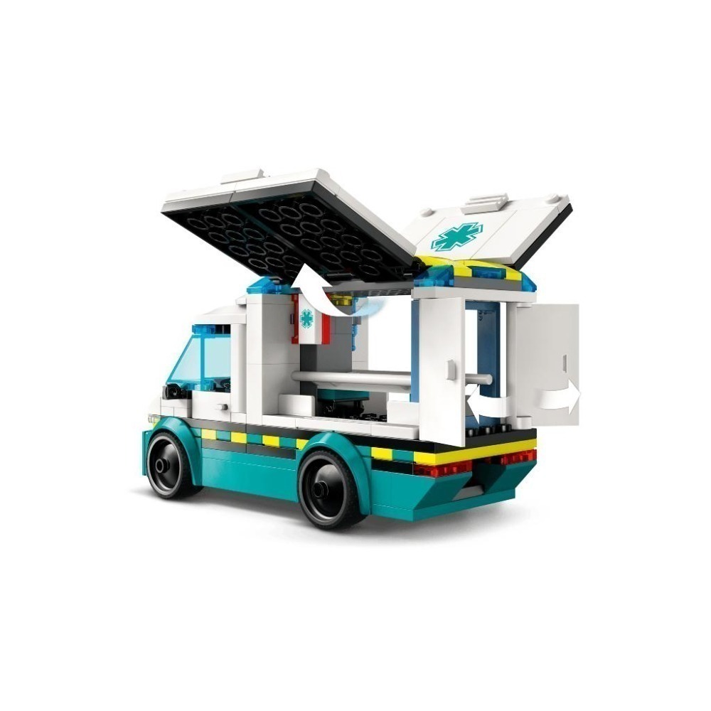 ［想樂］全新 樂高 LEGO 60451 City 城市 緊急救護車-細節圖7