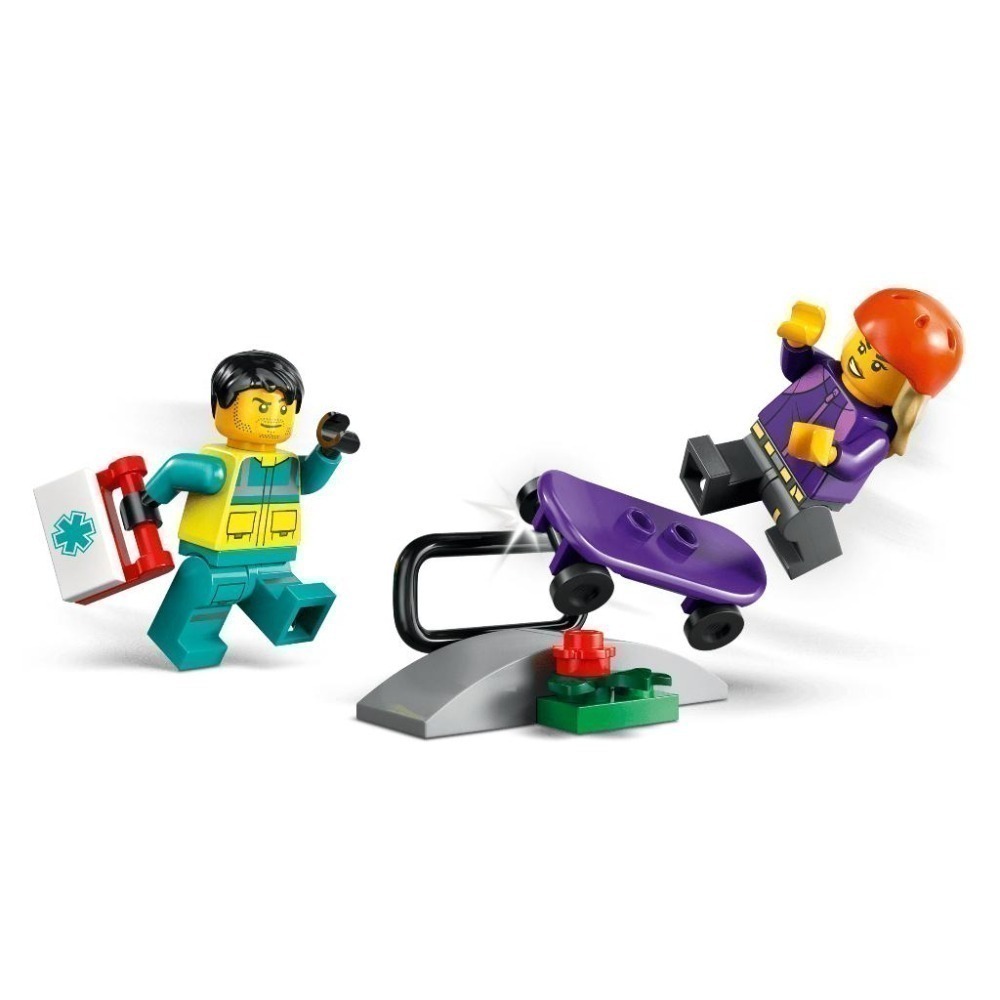 ［想樂］全新 樂高 LEGO 60451 City 城市 緊急救護車-細節圖5