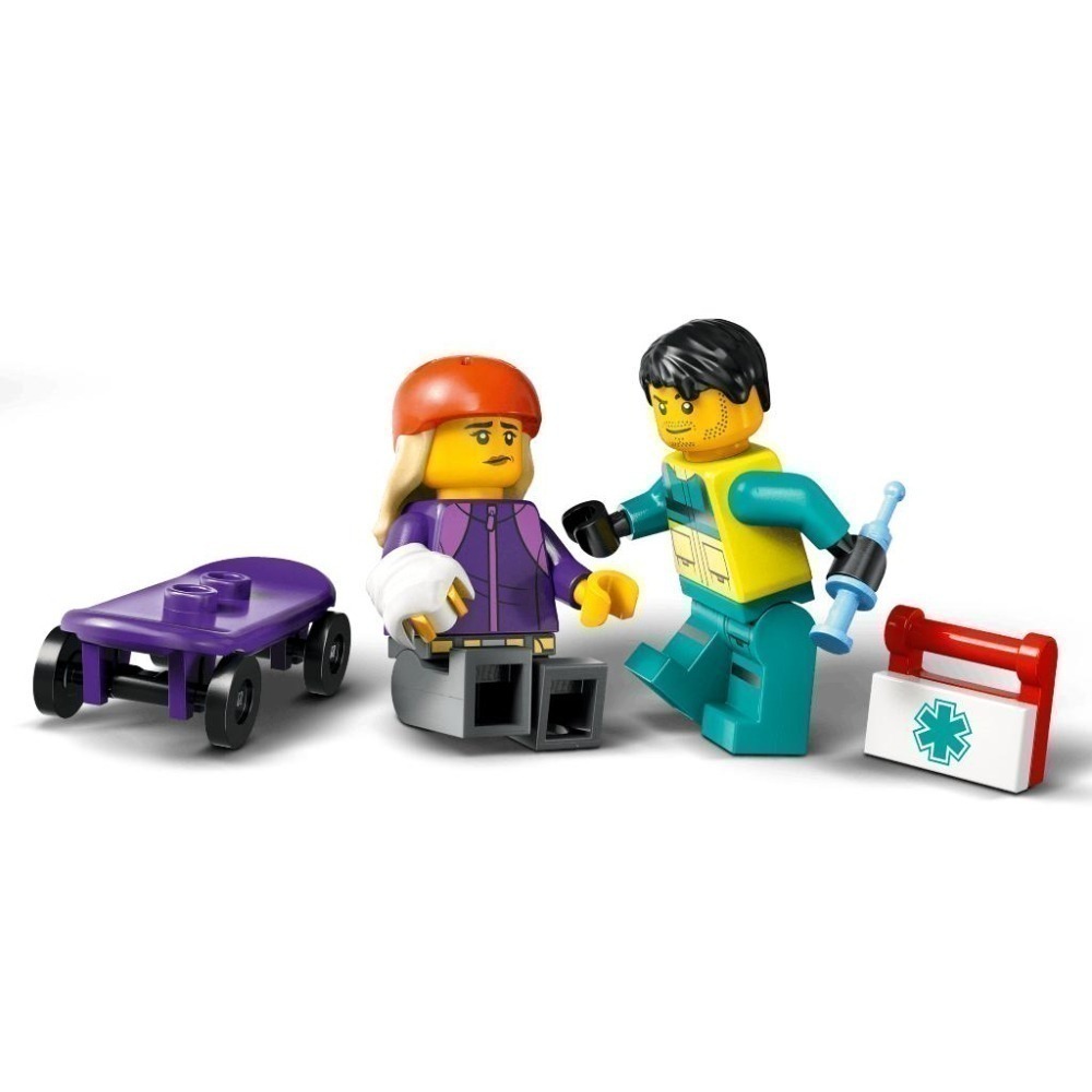 ［想樂］全新 樂高 LEGO 60451 City 城市 緊急救護車-細節圖6