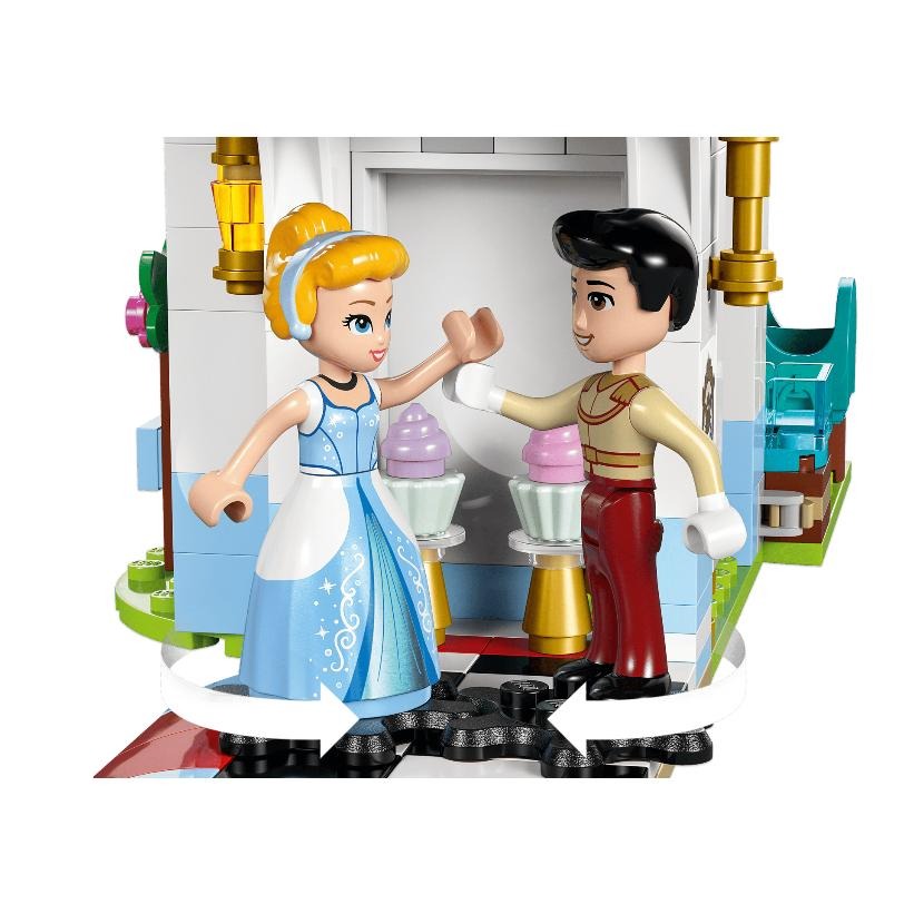 ［想樂］全新 樂高 LEGO 43275 Disney 迪士尼 仙杜瑞拉 灰姑娘的城堡和馬車-細節圖6