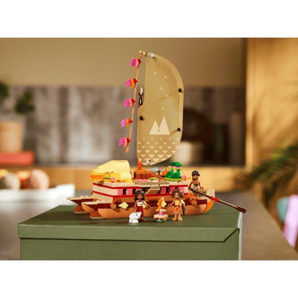 ［想樂］全新 樂高 LEGO 43270 Disney 迪士尼 莫娜的冒險獨木舟-細節圖9