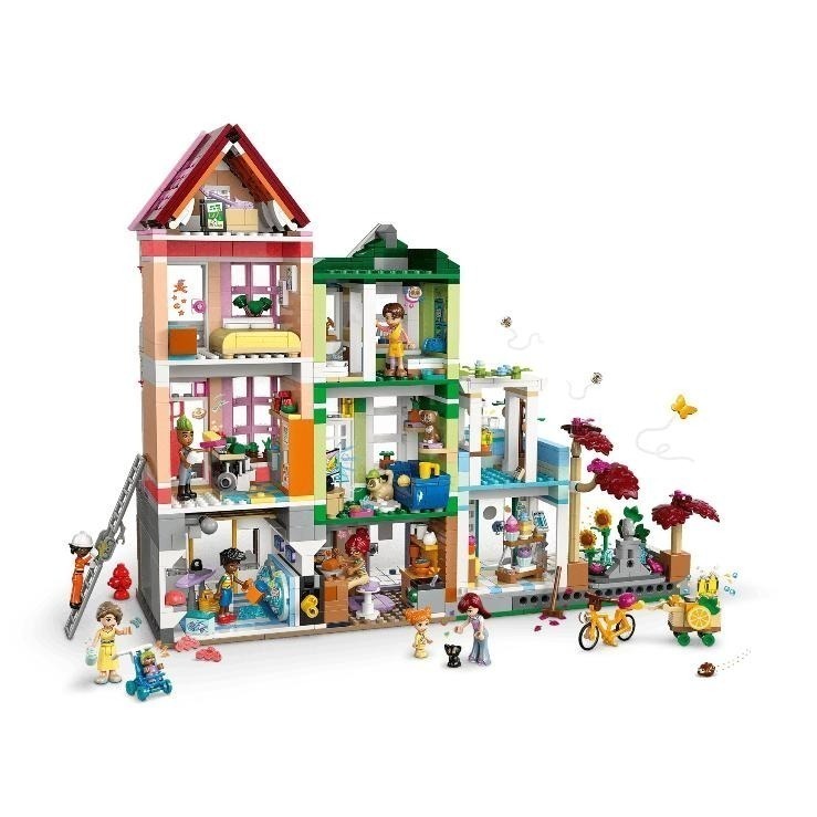 ［想樂］全新 樂高 LEGO 42670 Friends 好朋友 心湖城公寓和商店-細節圖4