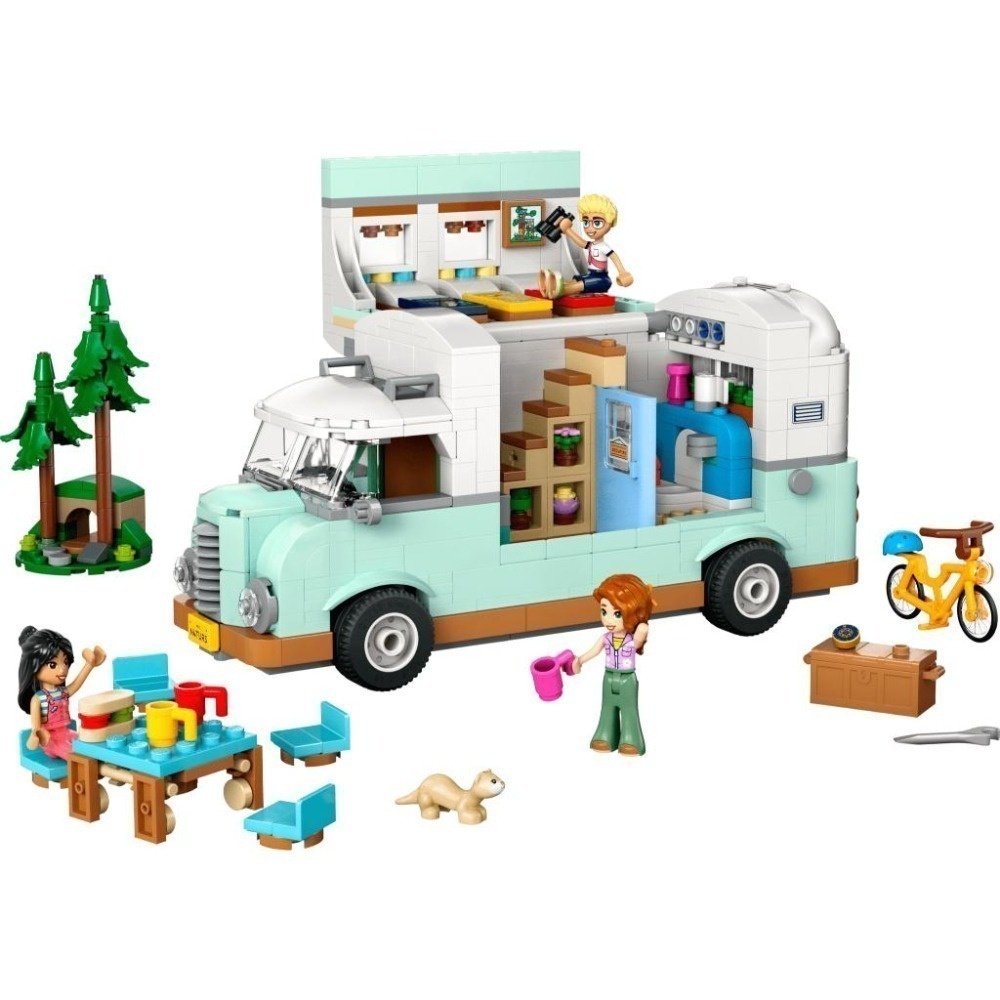 ［想樂］全新 樂高 LEGO 42663 Friends 好朋友 友誼露營車冒險-細節圖3