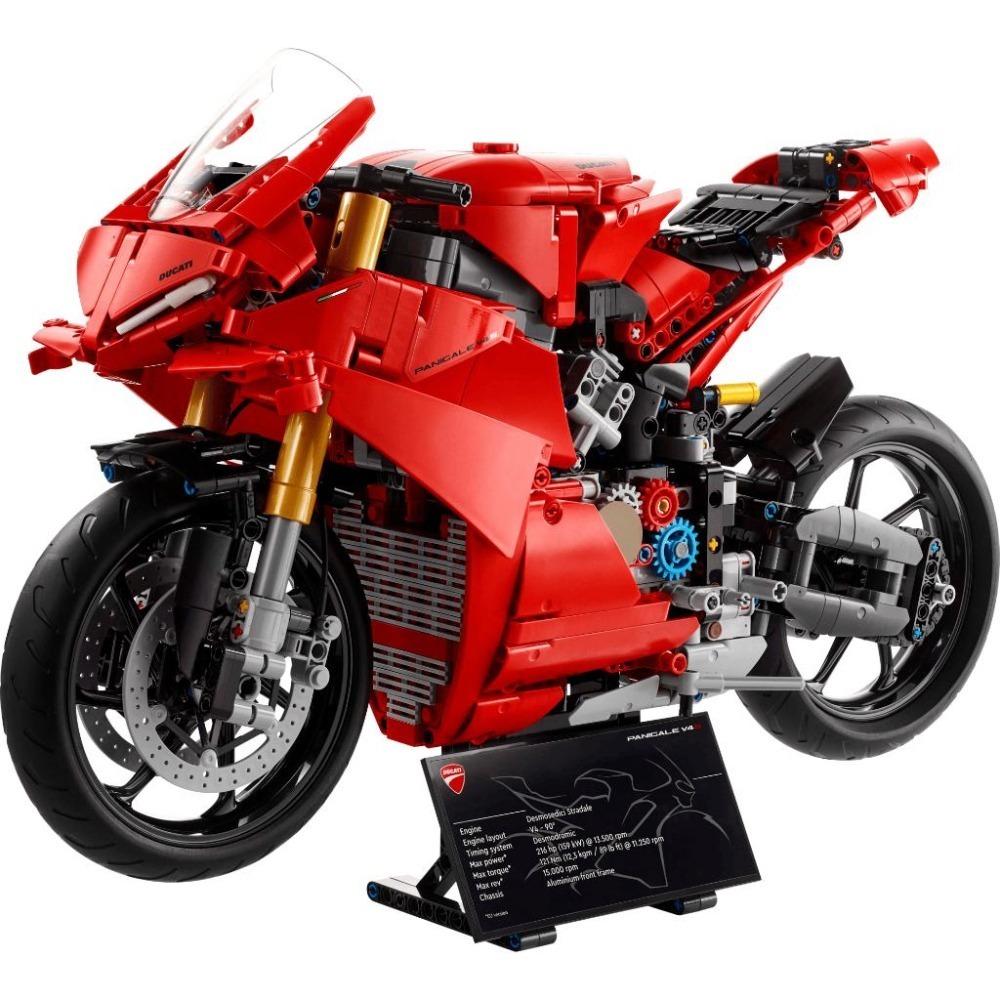 ［想樂］全新 樂高 LEGO 42202 Technic 科技 杜卡迪 Panigale V4 S 摩托車-細節圖3