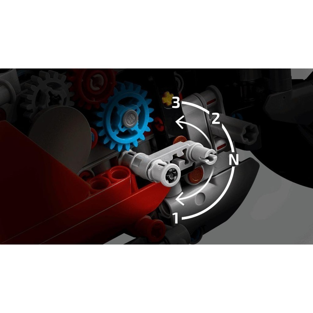 ［想樂］全新 樂高 LEGO 42202 Technic 科技 杜卡迪 Panigale V4 S 摩托車-細節圖5