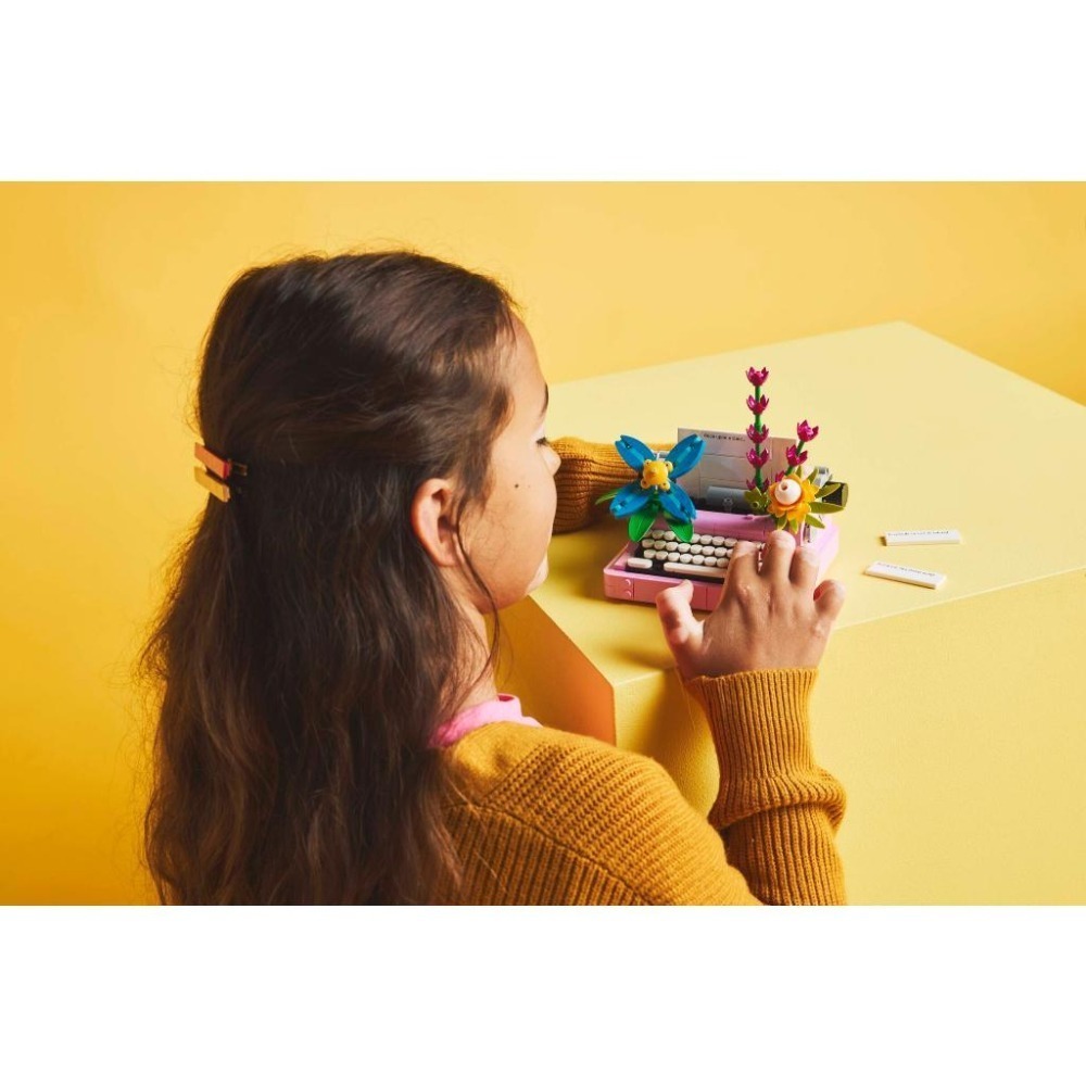 ［想樂］全新 樂高 LEGO 31169 Creator 三合一 花飾打字機-細節圖7