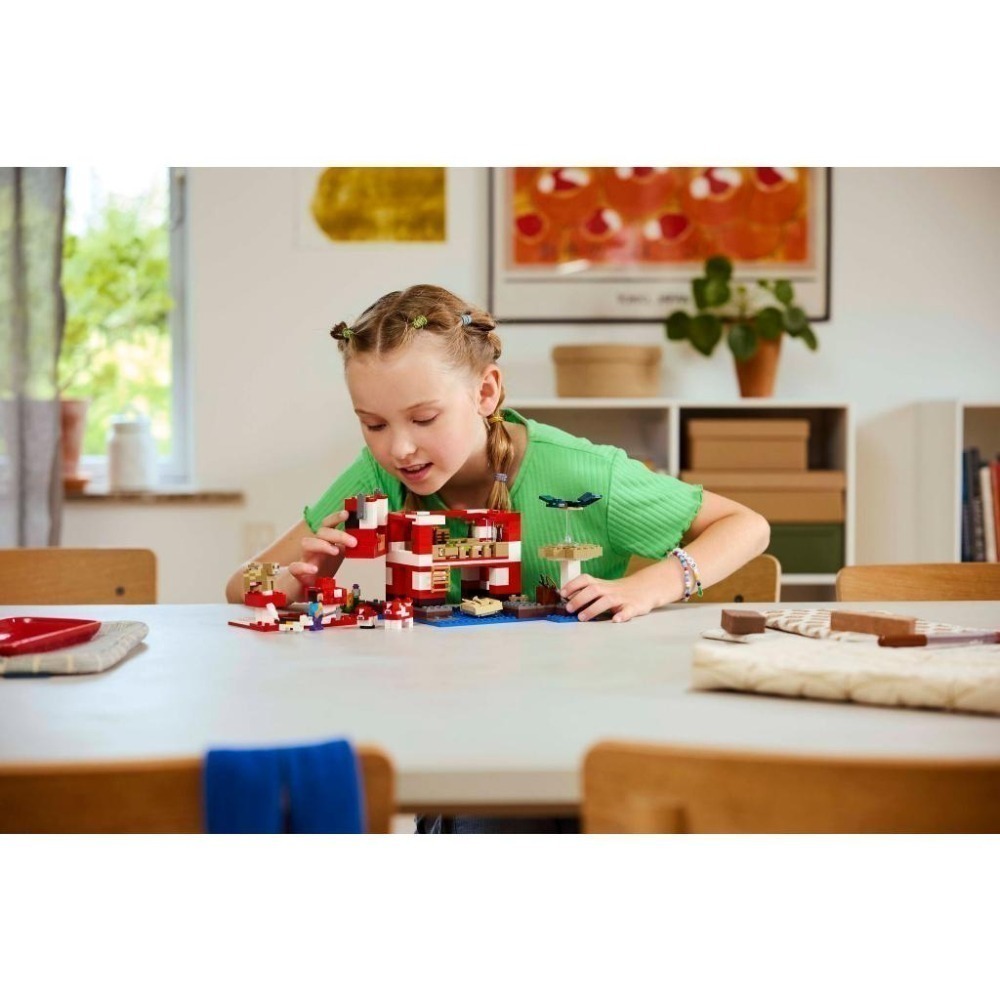 ［想樂］全新 樂高 LEGO 21270 Minecraft 創世神 蘑菇屋-細節圖8