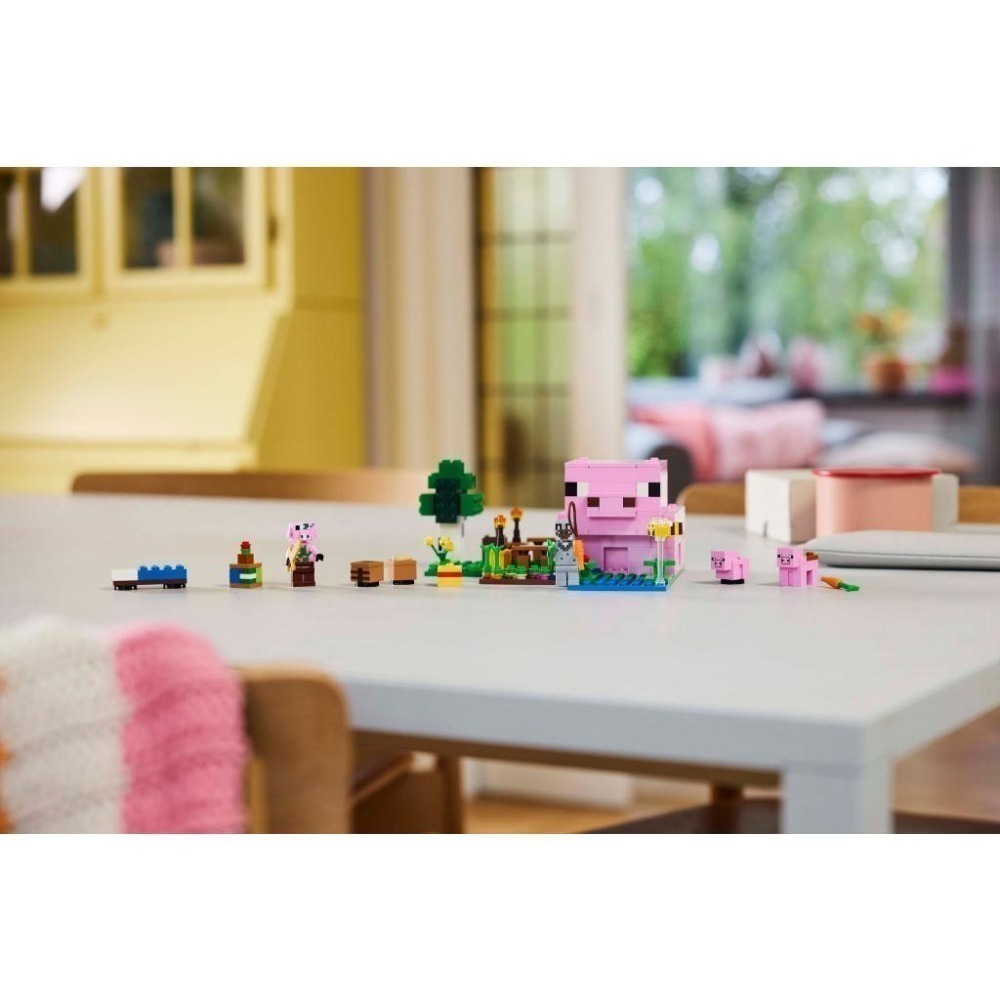［想樂］全新 樂高 LEGO 21268 Minecraft 創世神 豬寶寶小屋-細節圖9