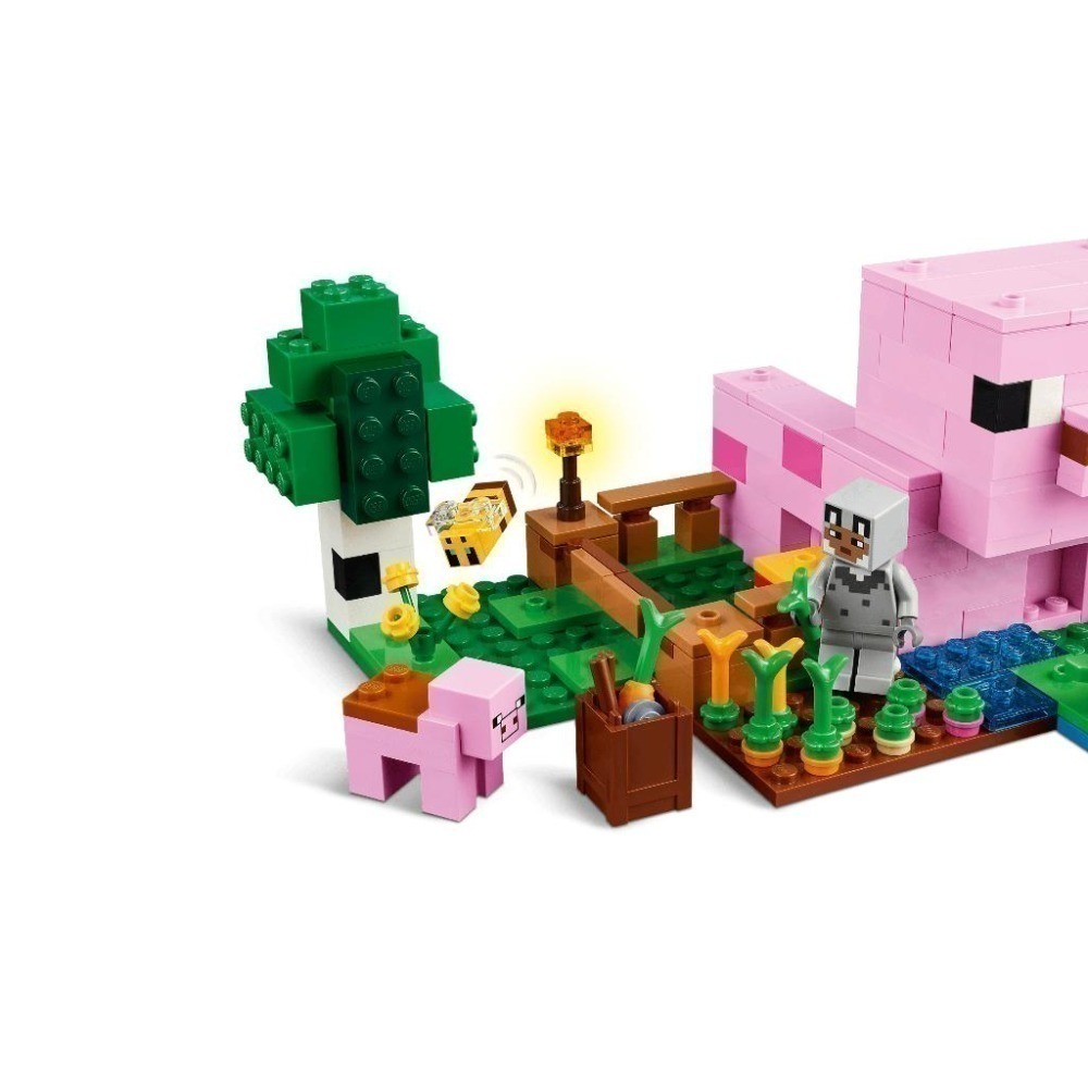 ［想樂］全新 樂高 LEGO 21268 Minecraft 創世神 豬寶寶小屋-細節圖6