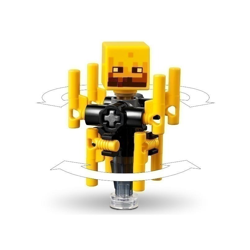 ［想樂］全新 樂高 LEGO 21266 Minecraft 創世神 地獄熔岩大戰-細節圖7