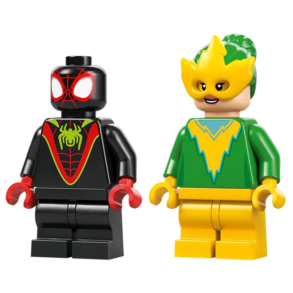 ［想樂］全新 樂高 LEGO 11198 Marvel 漫威 邁爾斯&電光女 恐龍摩托車追逐-細節圖4