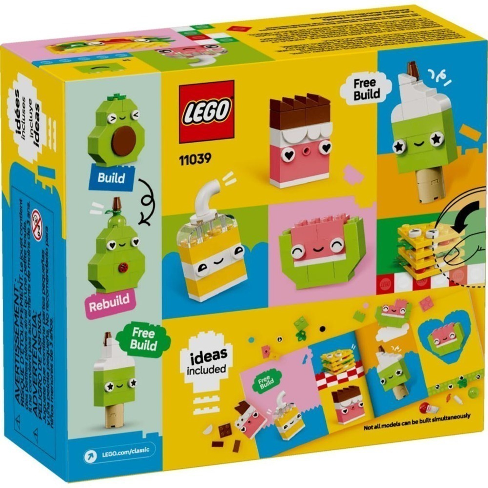 ［想樂］全新 樂高 LEGO 11039 Classic 創意美食好朋友套裝-細節圖2