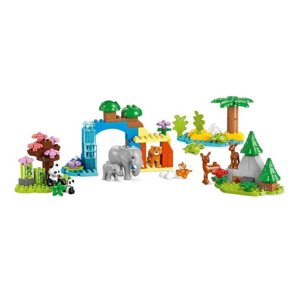 ［想樂］全新 樂高 LEGO 10446 DUPLO 得寶 3合1 野生動物家庭 (盒損)-細節圖4
