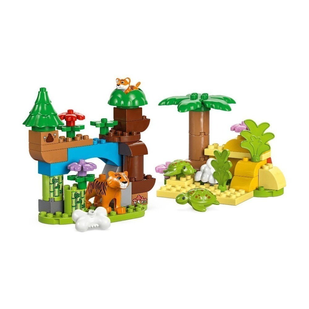 ［想樂］全新 樂高 LEGO 10446 DUPLO 得寶 3合1 野生動物家庭 (盒損)-細節圖5