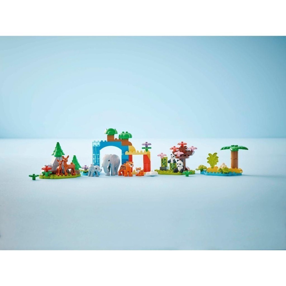 ［想樂］全新 樂高 LEGO 10446 DUPLO 得寶 3合1 野生動物家庭 (盒損)-細節圖8