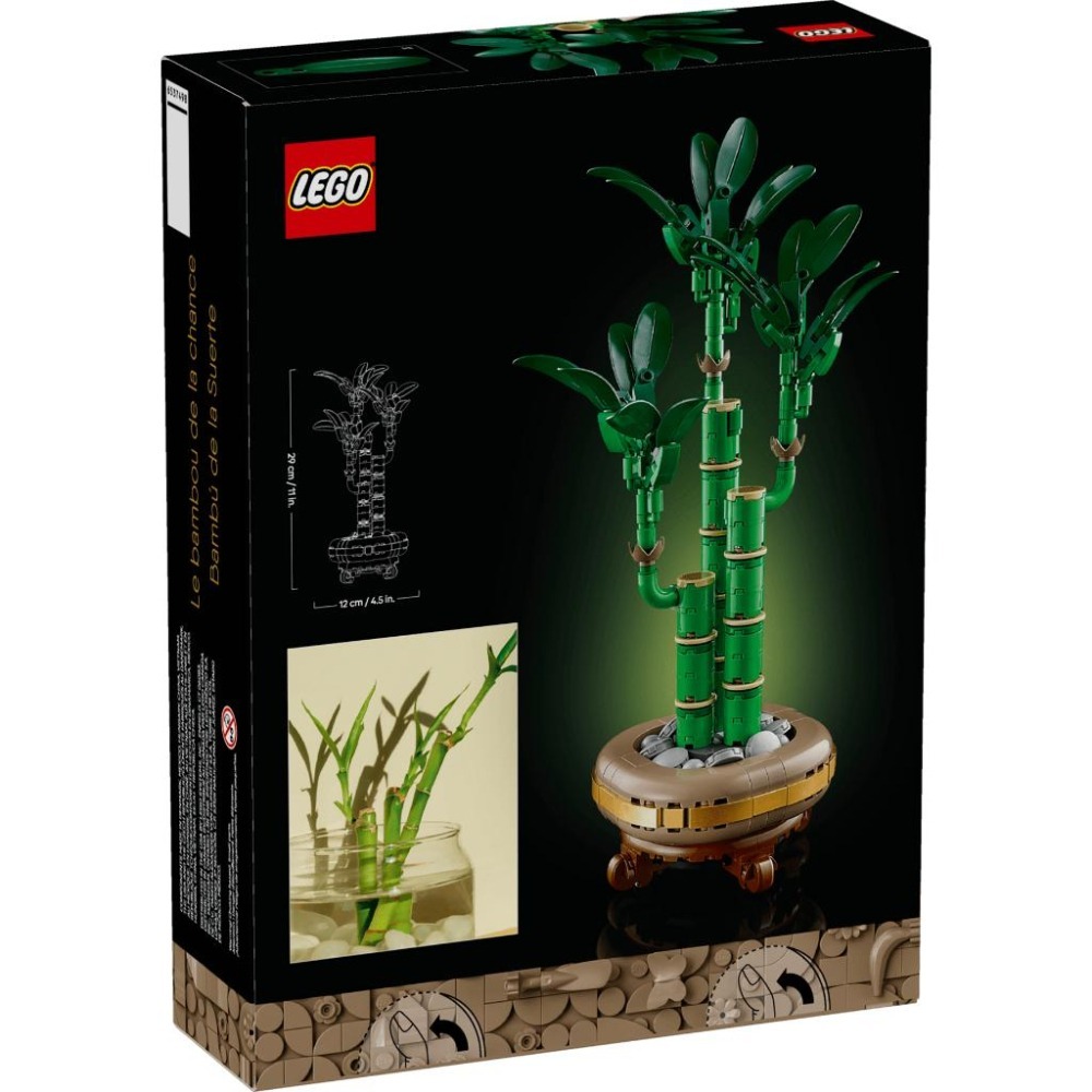 ［想樂］全新 樂高 LEGO 10344 Botanicals 花藝系列 開運竹 Lucky Bamboo-細節圖2