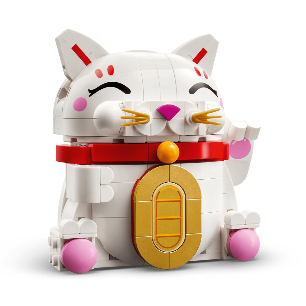［想樂］全新 樂高 LEGO 40813 春節盒組 招財貓 Lucky Cat-細節圖4
