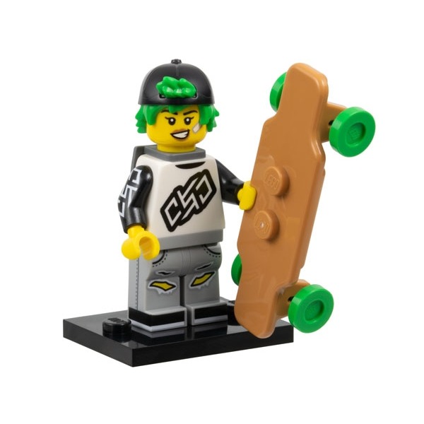 ［想樂］全新 樂高 LEGO 71048 7 長板運動員 Longboarder-細節圖2