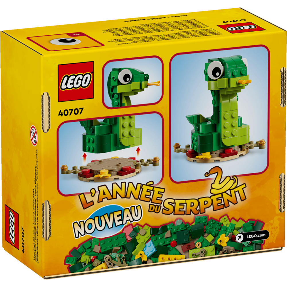 ［想樂］全新 樂高 Lego 40707 2025 蛇年 蛇 節慶盒組 生肖 Snake-細節圖2