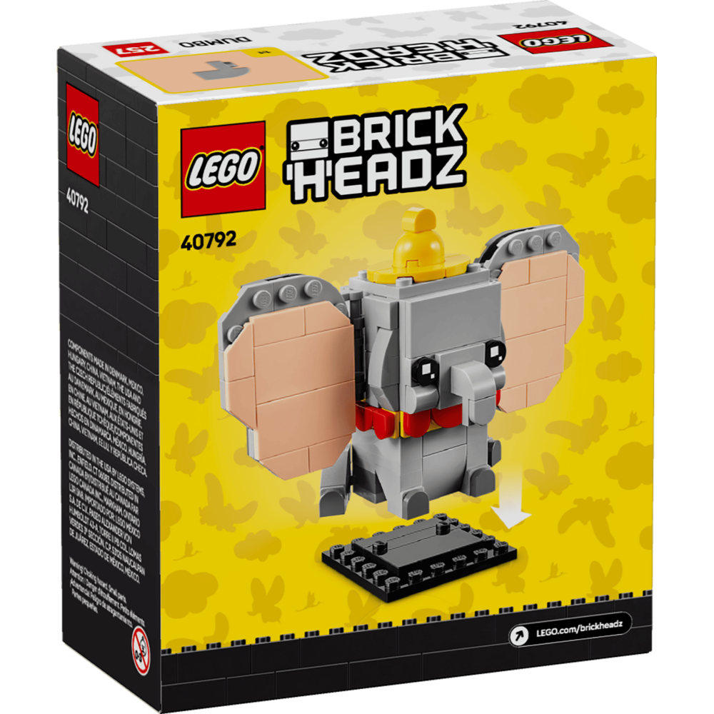 ［想樂］全新 樂高 LEGO 40792 Brickheadz  呆寶  Dumbo-細節圖2