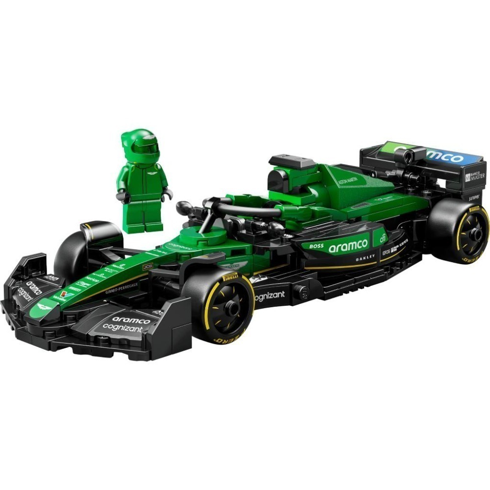 ［想樂］全新 樂高 LEGO 77245 Speed 賽車 奧斯頓 馬丁 Aramco F1® AMR24 Race-細節圖3