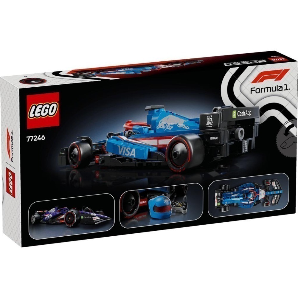 ［想樂］全新 樂高 LEGO 77246 Speed 賽車 RB VCARB 01 F1® Race Car-細節圖2