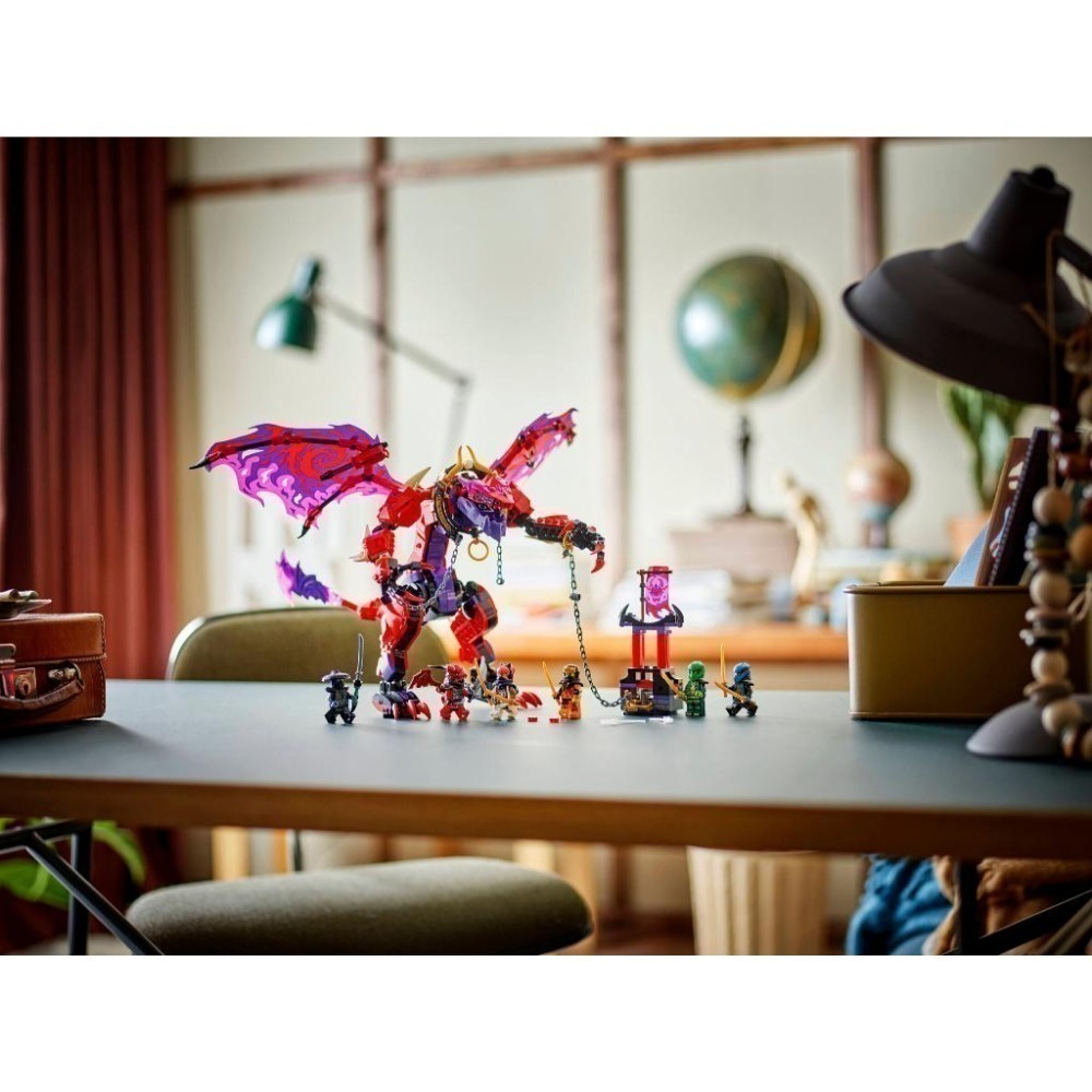 ［想樂］全新 樂高 LEGO 71832 Ninjago 忍者 混沌龍雷牙 Thunderfang Dragon-細節圖7