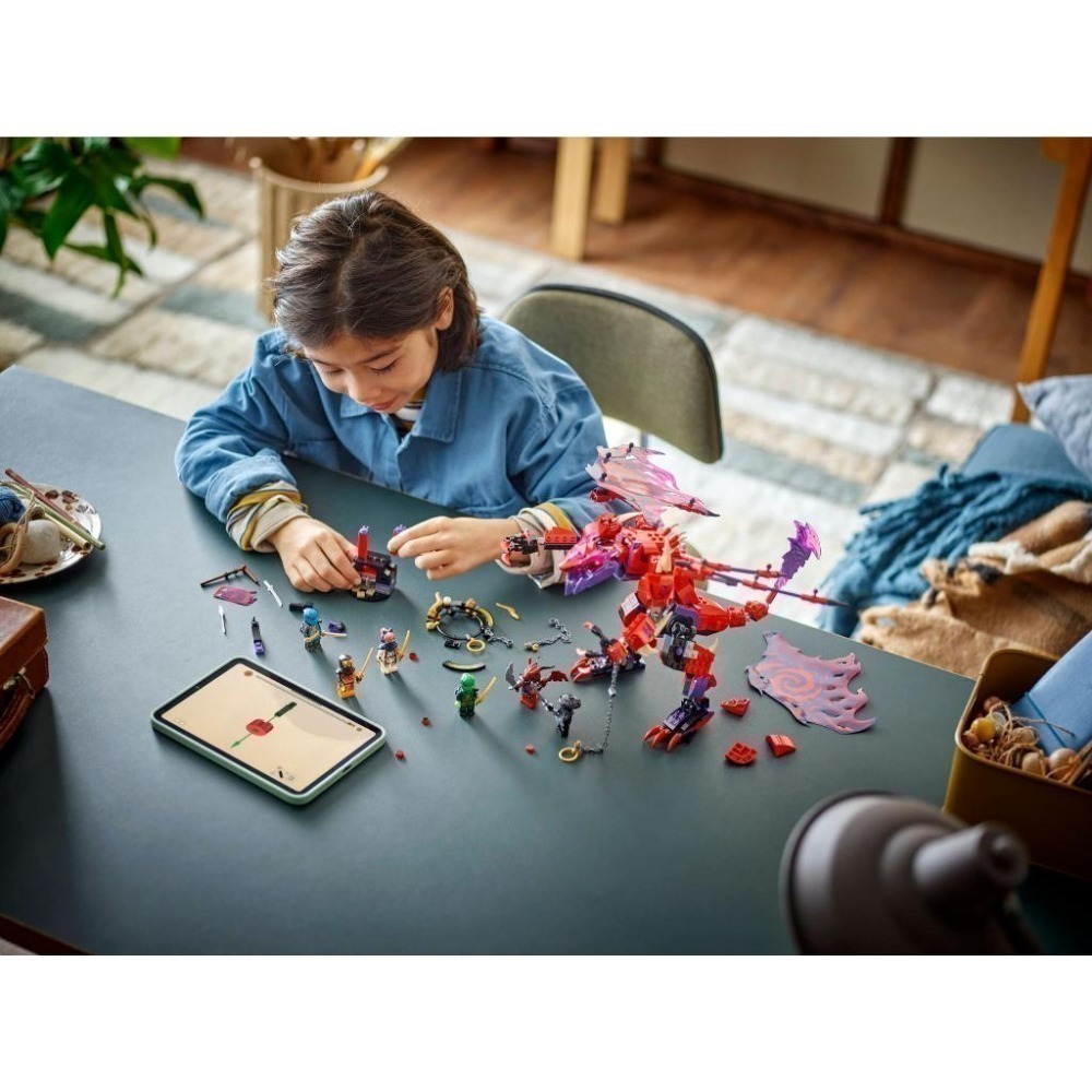 ［想樂］全新 樂高 LEGO 71832 Ninjago 忍者 混沌龍雷牙 Thunderfang Dragon-細節圖4