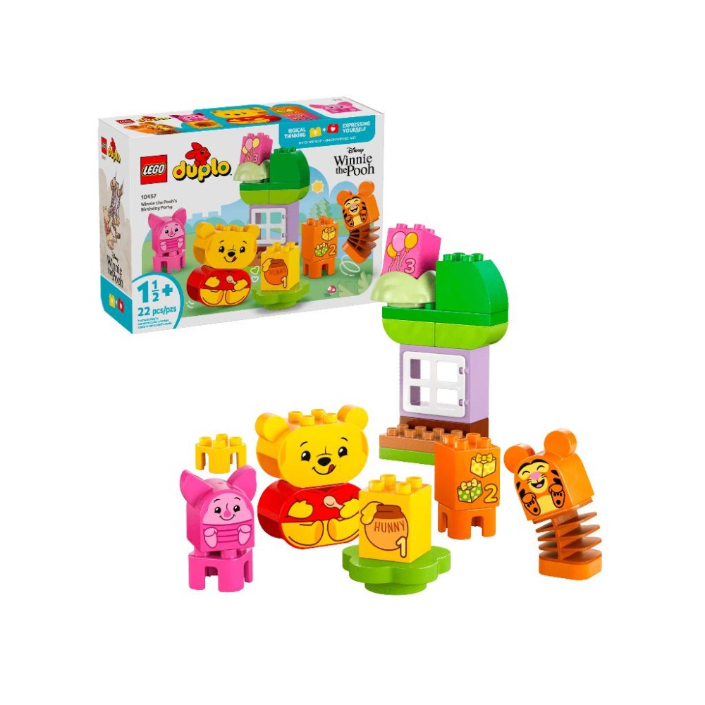 ［想樂］全新 樂高 LEGO 10457 DUPLO 得寶 小熊維尼的生日派對 Winnie the Pooh-細節圖7