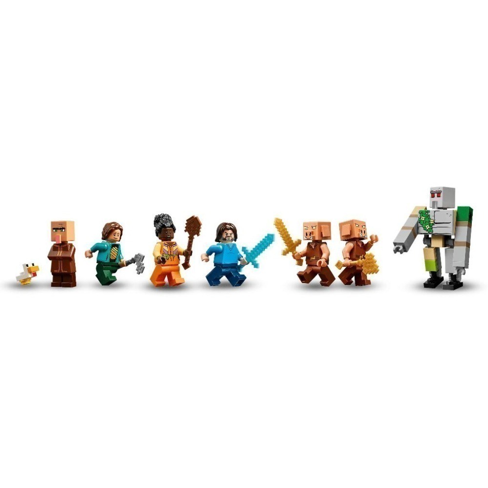 ［想樂］全新 樂高 LEGO 21273 Minecraft 創世神 地獄幽靈氣球進攻村莊 Ghast Balloon-細節圖4
