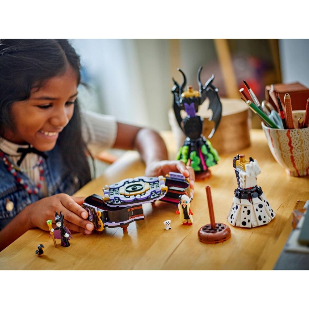 ［想樂］全新 樂高 LEGO 43262 Disney 迪士尼 黑巫婆和庫伊拉德維爾的裙子-細節圖4