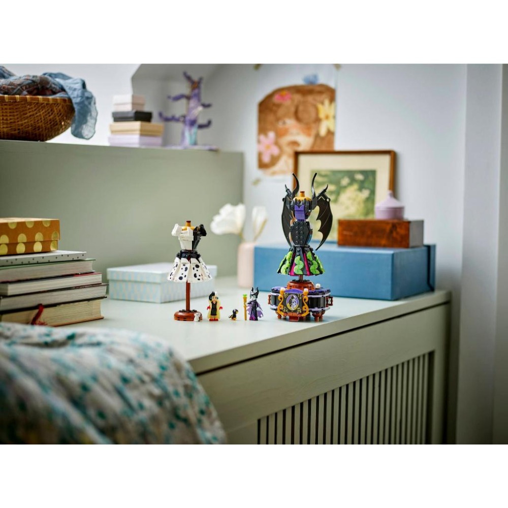 ［想樂］全新 樂高 LEGO 43262 Disney 迪士尼 黑巫婆和庫伊拉德維爾的裙子-細節圖6