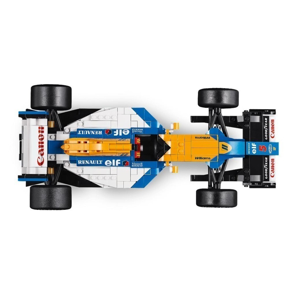 ［想樂］全新 樂高 LEGO 10353 Icons 威廉斯 FW14B & 奈傑爾 曼塞爾 Nigel Mansell-細節圖6