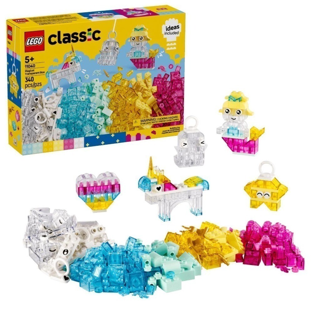 ［想樂］全新 樂高 LEGO 11040 Classic 經典 神奇透明百寶盒 Magical Transparent-細節圖9