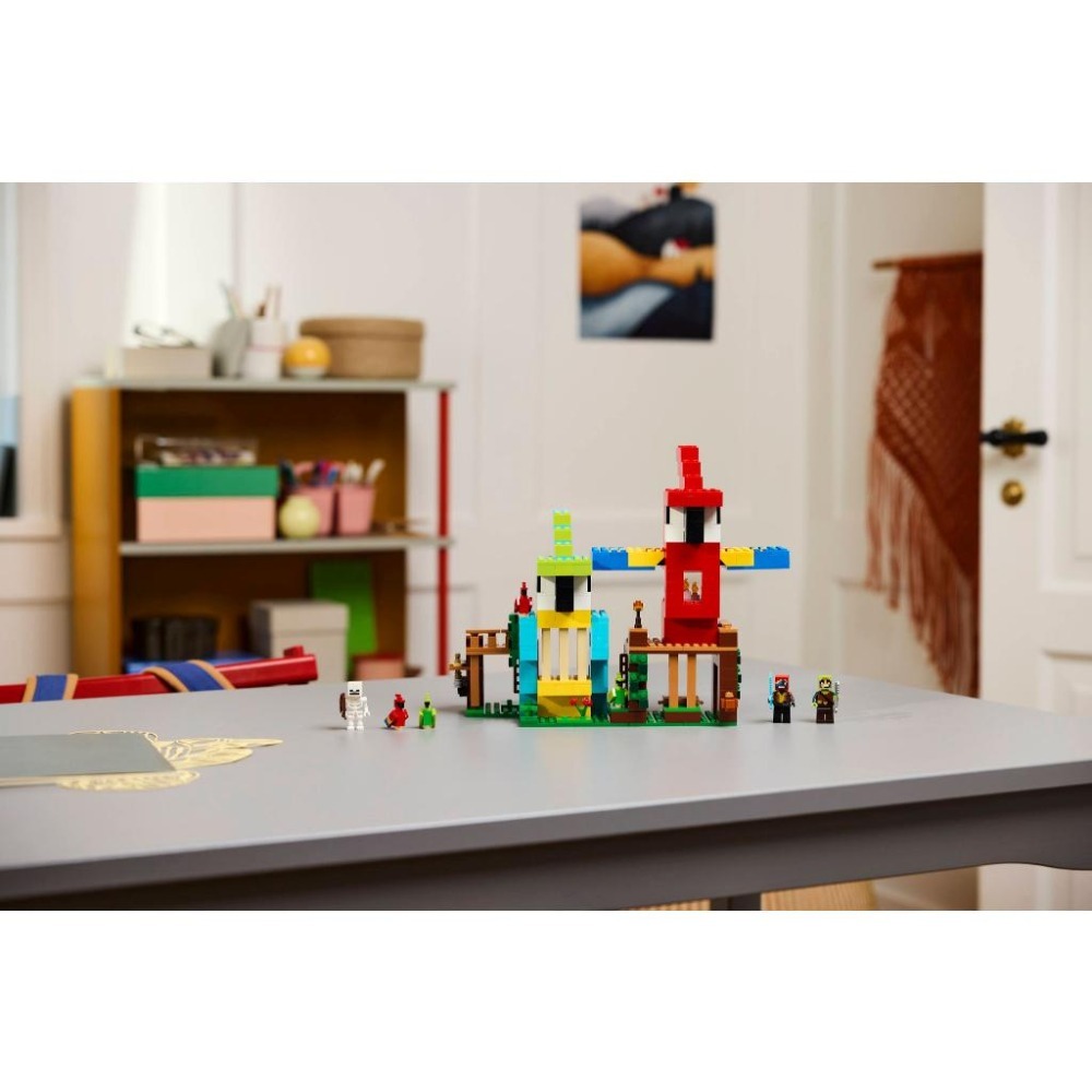 ［想樂］全新 樂高 LEGO 21282 Minecraft 創世神 鸚鵡屋 The Parrot Houses-細節圖6