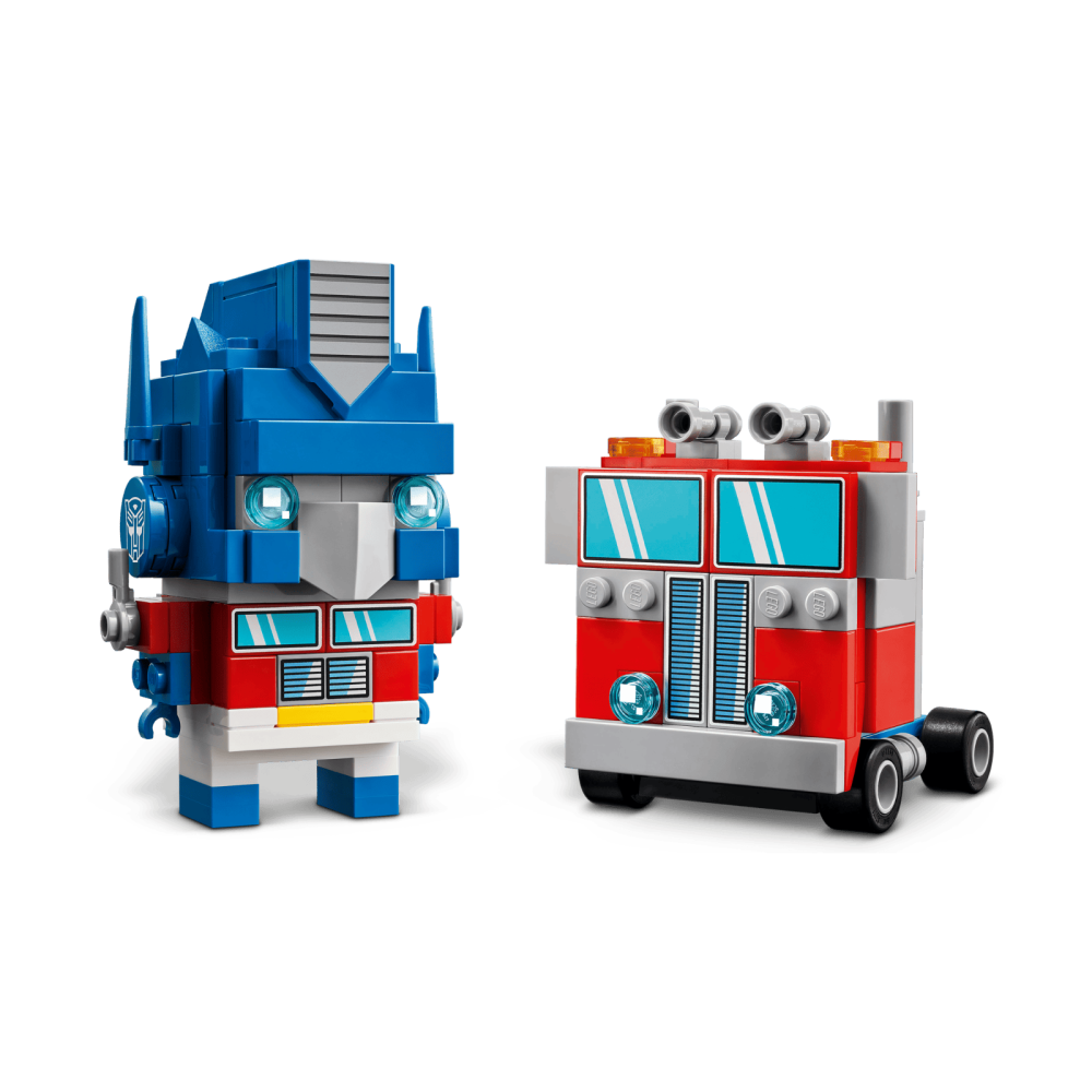 ［想樂］全新 樂高 LEGO 40803 Brickheadz 變形金剛 Optimus Prime 柯博文機器人和車輛-細節圖4