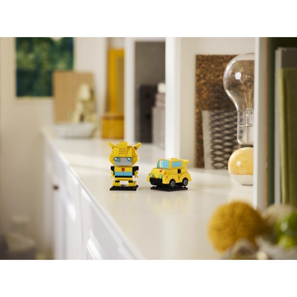 ［想樂］全新 樂高 LEGO 40804 Brickheadz 變形金剛 大黃蜂機器人&車輛 Bumblebee-細節圖6