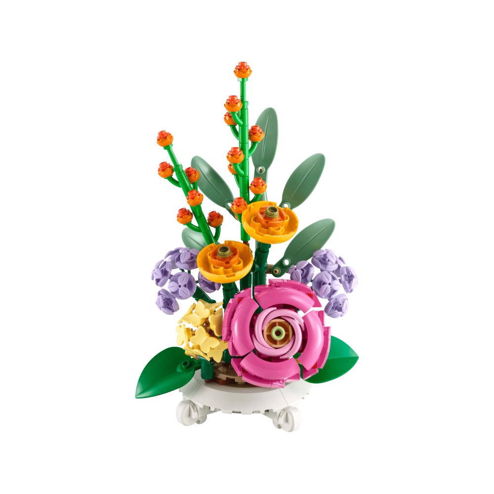 ［想樂］全新 樂高 LEGO 40672 Icons 花藝系列 綜合花盆 Mixed Flowerpot-細節圖3
