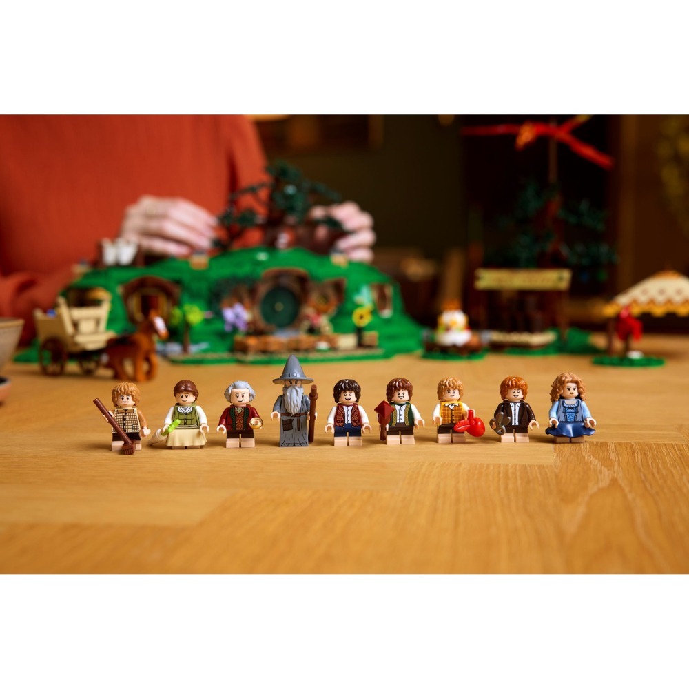 ［想樂］全新 樂高 LEGO 10354 魔戒 夏爾™ 哈比人洞穴 袋底洞-細節圖10