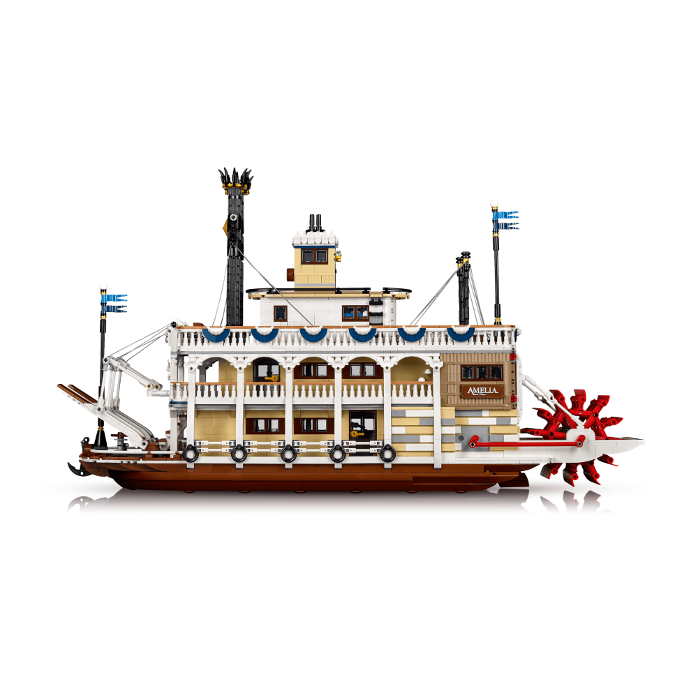 ［想樂］全新 樂高 LEGO 21356 IDEAS 河上汽船 River Steamboat-細節圖4