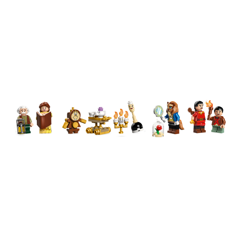 ［想樂］全新 樂高 LEGO 43263 迪士尼 Disney 美女與野獸 城堡 貝兒 野獸 加斯頓-細節圖4