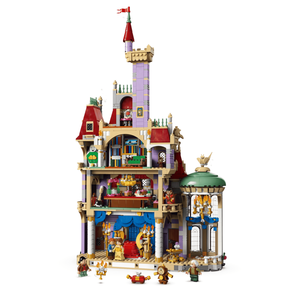 ［想樂］全新 樂高 LEGO 43263 迪士尼 Disney 美女與野獸 城堡 貝兒 野獸 加斯頓-細節圖5