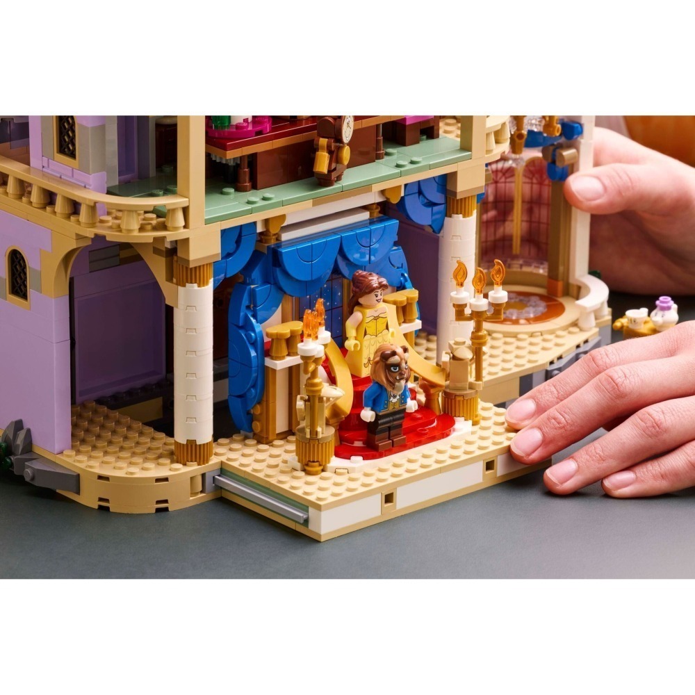 ［想樂］全新 樂高 LEGO 43263 迪士尼 Disney 美女與野獸 城堡 貝兒 野獸 加斯頓-細節圖8