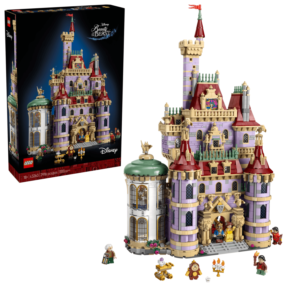 ［想樂］全新 樂高 LEGO 43263 迪士尼 Disney 美女與野獸 城堡 貝兒 野獸 加斯頓-細節圖11