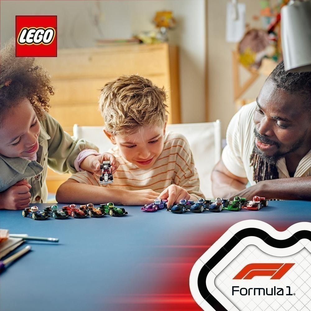 ［想樂］全新 樂高 LEGO 71049 F1 賽車 收藏賽車抽抽盒 (一套12隻) 展示框-細節圖5