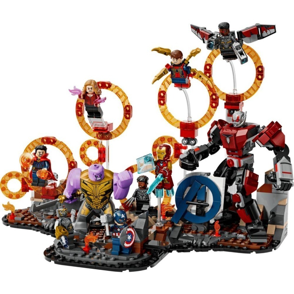 ［想樂］全新 樂高 LEGO 76323 《復仇者聯盟：終局之戰》Marvel 最終決戰-細節圖3