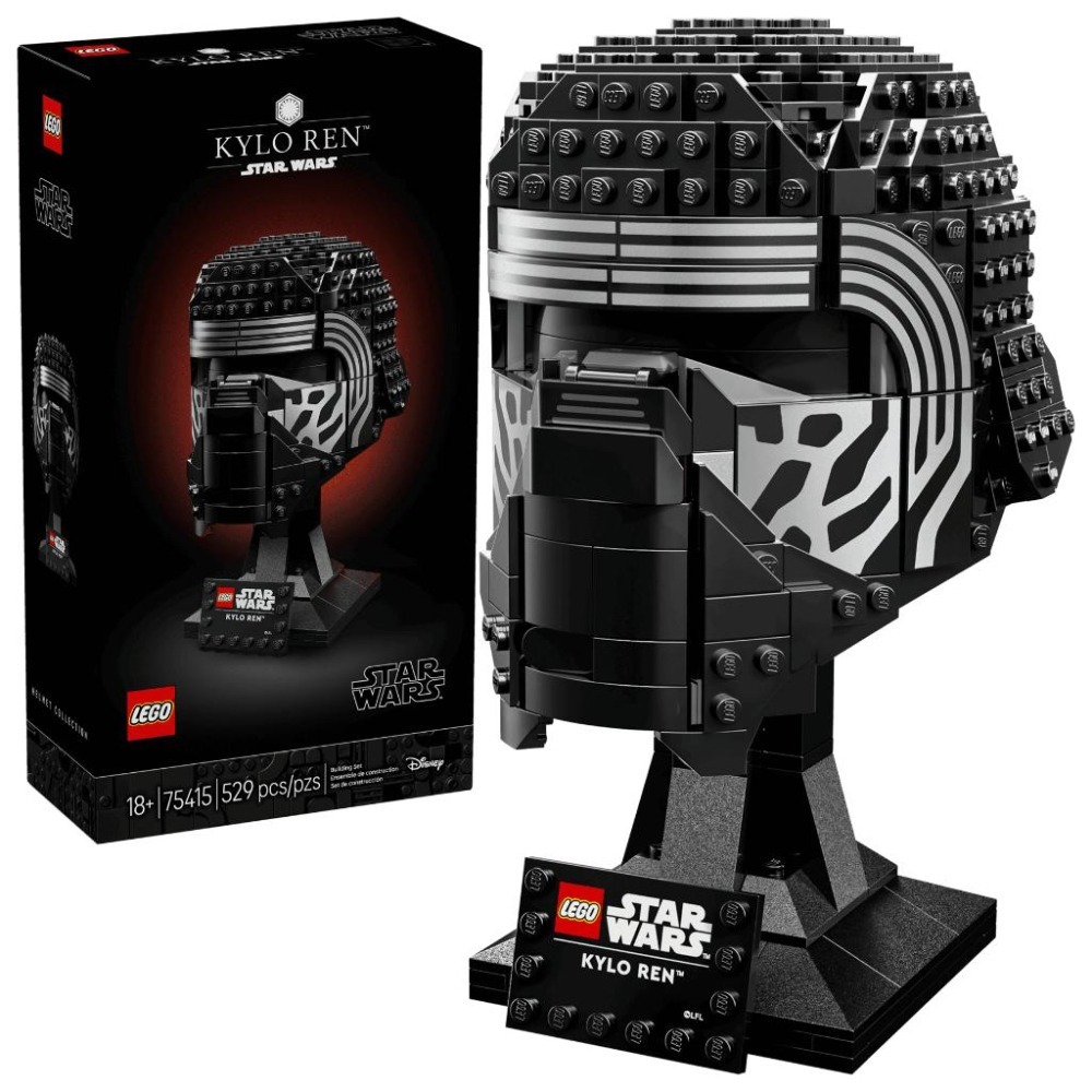 ［想樂］全新 樂高 LEGO 75415 星際大戰 StarWars Kylo Ren頭盔-細節圖9