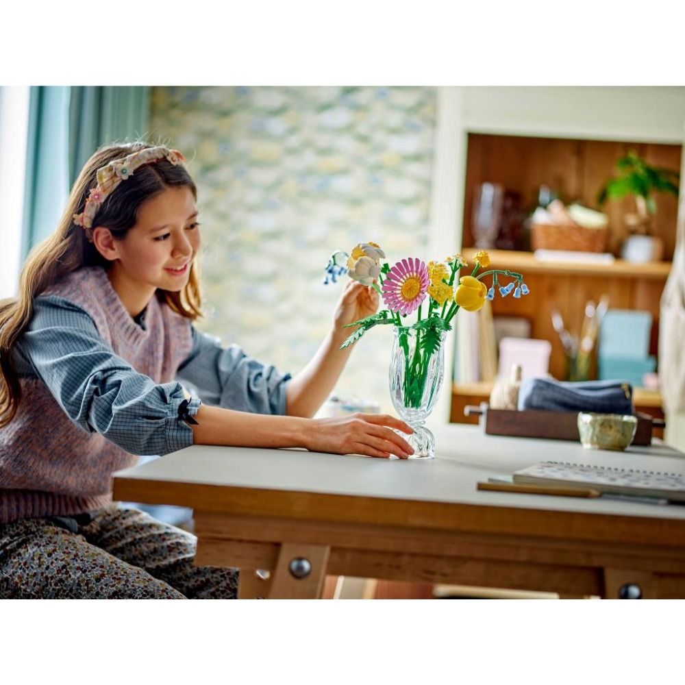 ［想樂］全新 樂高 LEGO 10347 花藝系列 燦爛小花束 Petite Sunny Bouquet-細節圖8